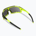 Tifosi Davos race neon/smoke/ac red/clear cycling glasses 3