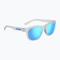 Tifosi Swank Clarion Polarized satin clear/clarion blue sunglasses