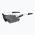 Tifosi Alliant 3 white black/smoke/ac red/clear cycling glasses 6