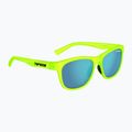 Tifosi Swank satin electric green/smoke bright blue sunglasses