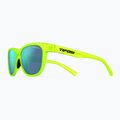 Tifosi Swank satin electric green/smoke bright blue sunglasses 4