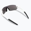 Tifosi Slice matte white/smoke/ac red/clear cycling glasses 3