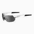 Tifosi Slice matte white/smoke/ac red/clear cycling glasses 6