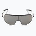 Tifosi Sledge matte white/smoke/ac red/clear cycling glasses 4