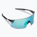 Tifosi Rail Xc Clarion crystal smoke/clarion blue/ac red/clear cycling glasses 2