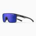 Tifosi Sanctum matte gunmetal/cobalt blue sunglasses 3