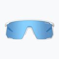 Tifosi Moab Clarion matte white/clarion blue/ac red/clear sunglasses 2