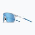 Tifosi Moab Clarion matte white/clarion blue/ac red/clear sunglasses 3