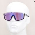 Julbo Fury Spectron 1 shiny translucent gray/purple cycling glasses 9