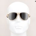 Oakley Contrail sating gold/prizm black sunglasses 8