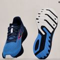 Men's Brooks Launch 10 peacot/marina blue/pink glo women's shoes 19