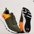 Under Armour Charged Engage 2 men's training shoes marine from green/formula orange/black 17