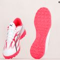 Men's football boots PUMA Ultra Play FG/AG puma white/puma black/fire orchid 14