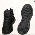 Men's Timberland Euro Trekker Mid Leather blackout nubuck boots 19