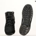 Timberland men's Euro Sprint Hiker black nubuck/dark grey shoes 14