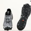 Salomon Speedcross 6 men's running shoes quiet shade/black/pearl blue 15
