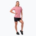 Women's training t-shirt NEBBIA Invisible Logo old rose 3