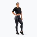 Women's leggings NEBBIA Glossy Look Bubble Butt volcanic black 2