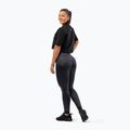 Women's leggings NEBBIA Glossy Look Bubble Butt volcanic black 3