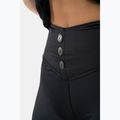 Women's leggings NEBBIA Glossy Look Bubble Butt volcanic black 5