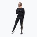 Women's training leggings NEBBIA Gold Print black 8270110 3