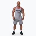 Women's training tank top NEBBIA Old-School Muscle Tank Top light grey 2