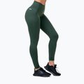 Women's leggings NEBBIA Classic Hero High-Waist green 5700910