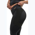 Women's leggings NEBBIA Mesh Intense black/gold 3