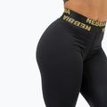 Women's leggings NEBBIA Perform Intense black/gold 8