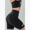 Women's training shorts NEBBIA 9″ Snatched High Waisted black 4