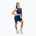 Women's training leggings NEBBIA 9″ Snatched High Waisted dark blue 2