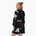 Women's training hoodie NEBBIA Training Cropped Hoodie Muscle Mommy black 4