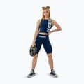 NEBBIA Snatched dark blue women's training top 6