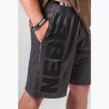 NEBBIA Washed-Off men's training shorts NO BS black 4