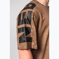Men's training shirt NEBBIA Washed-Off Lifting Club light brown 4