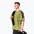 Men's training shirt NEBBIA Washed-Off Lifting Club green 4