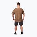 Training shirt NEBBIA Washed-Off Heritage light brown 3