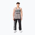 Men's training tank top NEBBIA Washed-Off Stringer Max Out light grey 2