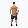 Men's training tank top Washed-Off Beastin light brown 3