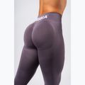 Women's training leggings NEBBIA Flow Seamless Push-Up dark grey 6