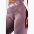Women's training leggings NEBBIA Flow Seamless Hight Waist Push Up pink 6