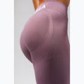 Women's training leggings NEBBIA Flow Seamless Hight Waist Push Up pink 7