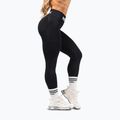 Women's training leggings NEBBIA Flow Seamless Hight Waist Push Up black 4