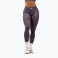 Women's training leggings NEBBIA Flow Seamless Maximum Push-Up dark grey