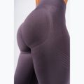 Women's training leggings NEBBIA Flow Seamless Maximum Push-Up dark grey 7