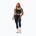 Women's training leggings NEBBIA Flow Seamless Push Up Black 2