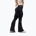 Women's training leggings NEBBIA Flow Seamless High Waist Sculpting Flared Black 3