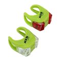 Kellys green bicycle light set TWINS