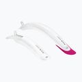 Kellys Foggy white/pink bicycle mudguards