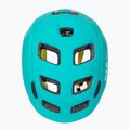 Kellys Zigzag 022 turquoise children's bike helmet 6